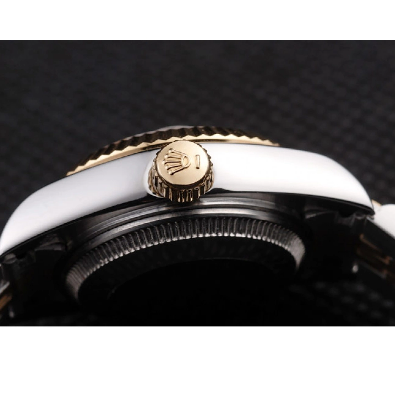 Aaa replica watch Stainless 98079 Tone Plated Rolex Datejust Two Steel Gold Yellow 0819